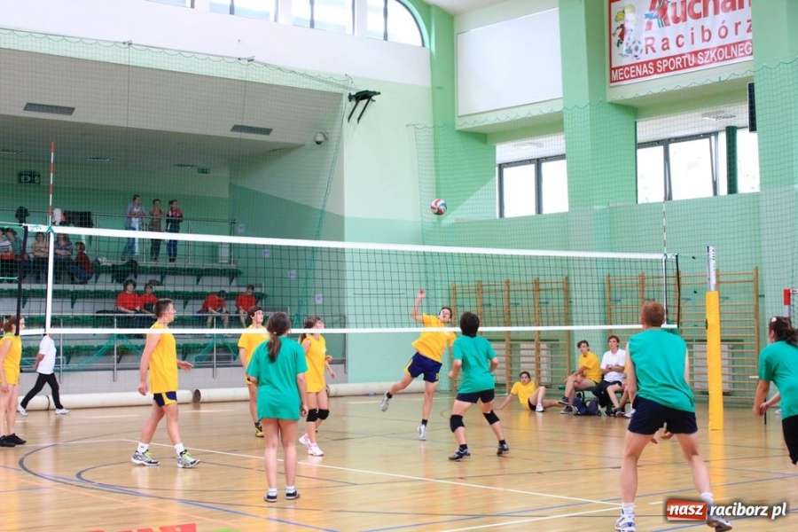 Zdjęcie w galerii na portalu naszraciborz.pl: Gimnazjaliści rywalizowali w Arenie Rafako wiadomości z regionu