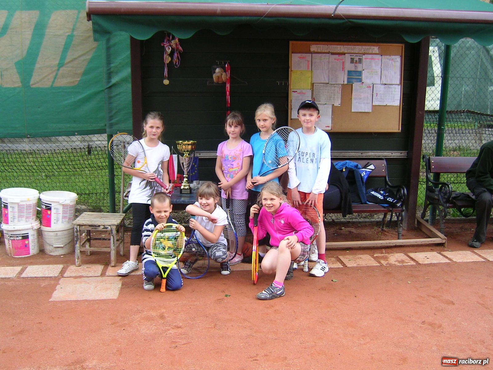 Zdjęcie w galerii na portalu naszraciborz.pl: Dzień Dziecka na korcie Rafako wiadomości z regionu