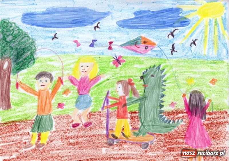 Zdjęcie w galerii na portalu naszraciborz.pl: Konkurs Moje wakacje z Dinkiem wiadomości z regionu