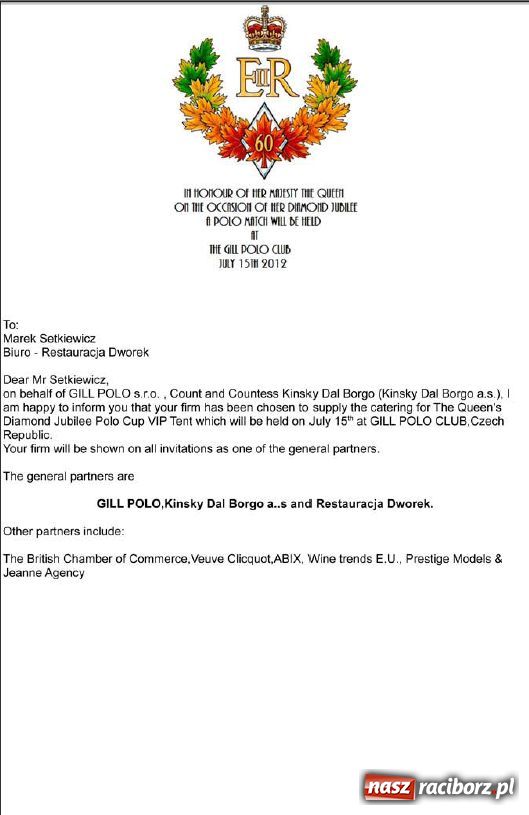 Zdjęcie w galerii na portalu naszraciborz.pl: Dania z Szonowic na cześć królowej wiadomości z regionu