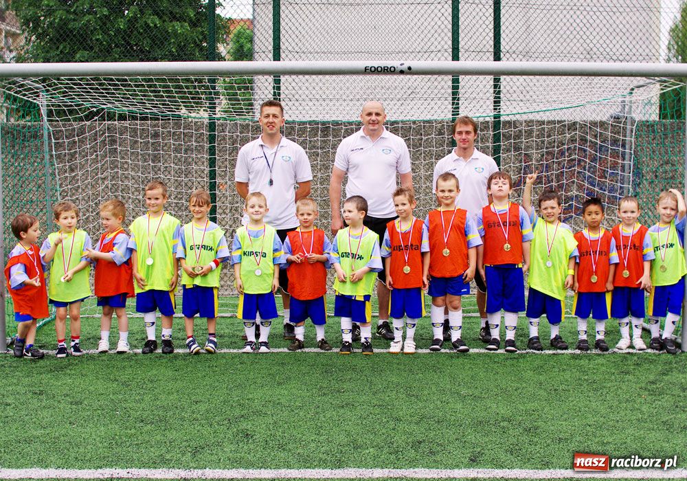 Zdjęcie w galerii na portalu naszraciborz.pl: Przedszkolaki także grają w piłkę wiadomości z regionu