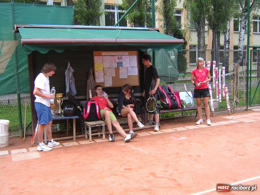 Zdjęcie w galerii na portalu naszraciborz.pl: Turniej tenisowy na kortach Rafako wiadomości z regionu
