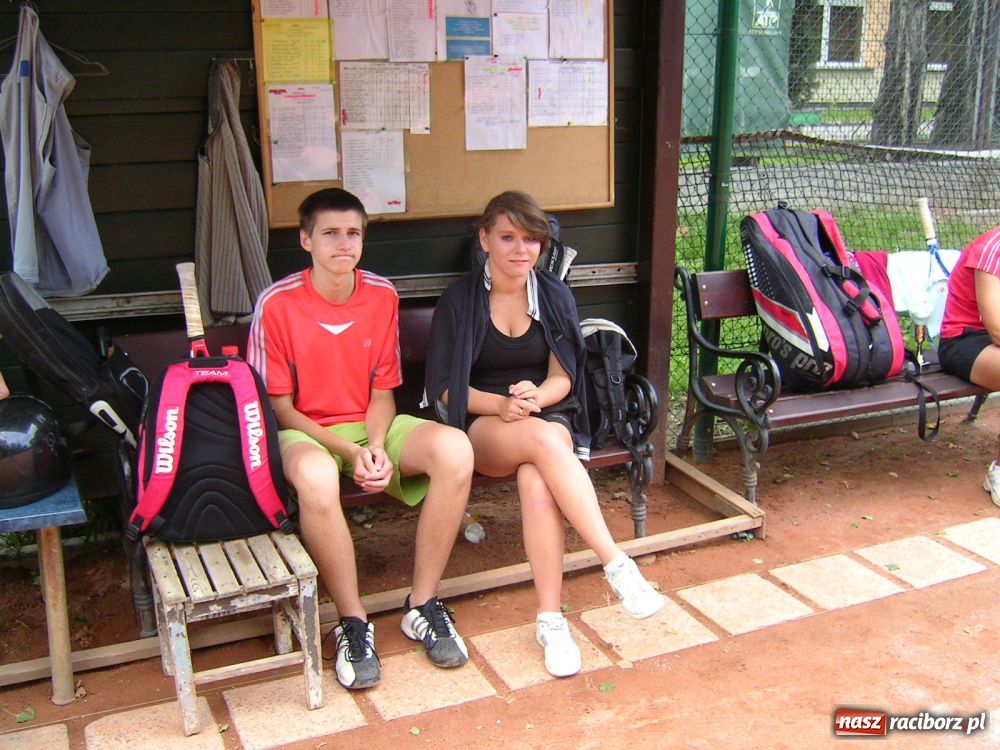 Zdjęcie w galerii na portalu naszraciborz.pl: Turniej tenisowy na kortach Rafako wiadomości z regionu