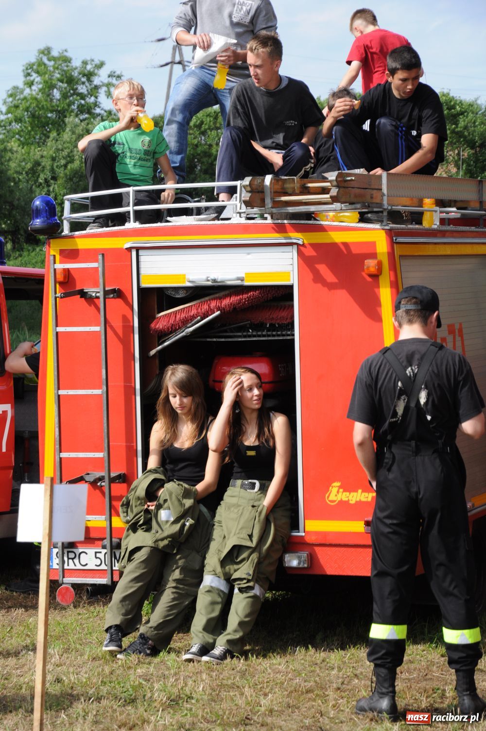 Zdjęcie w galerii na portalu naszraciborz.pl: OSP Samborowice mistrzem gminy wiadomości z regionu