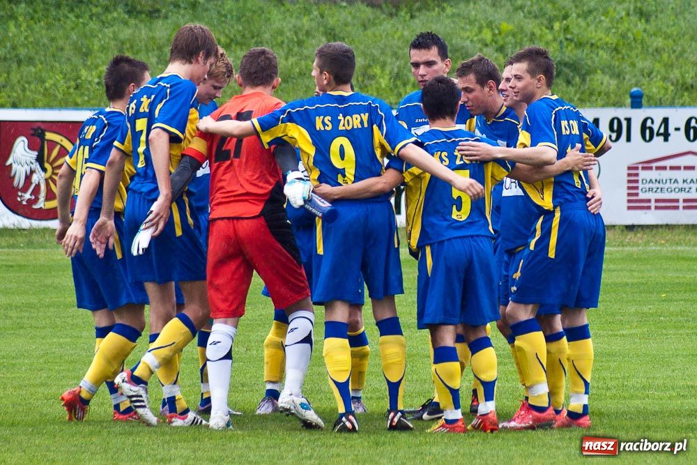 Zdjęcie w galerii na portalu naszraciborz.pl: Żory pokonane w Raciborzu wiadomości z regionu