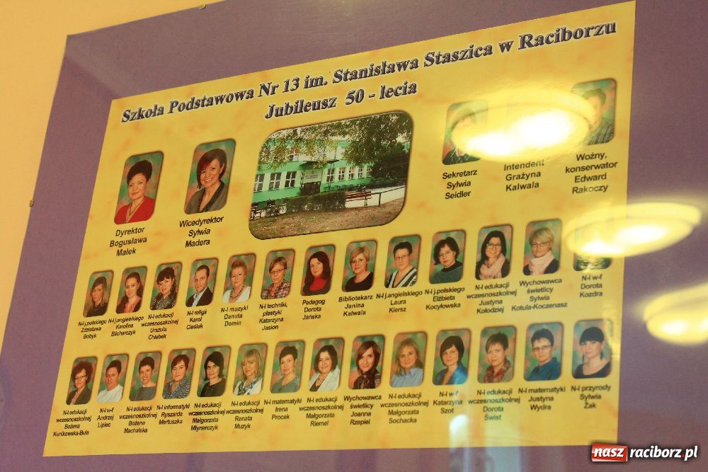 Zdjęcie w galerii na portalu naszraciborz.pl: 50-lecie Szkoły Podstawowej nr 13 wiadomości z regionu