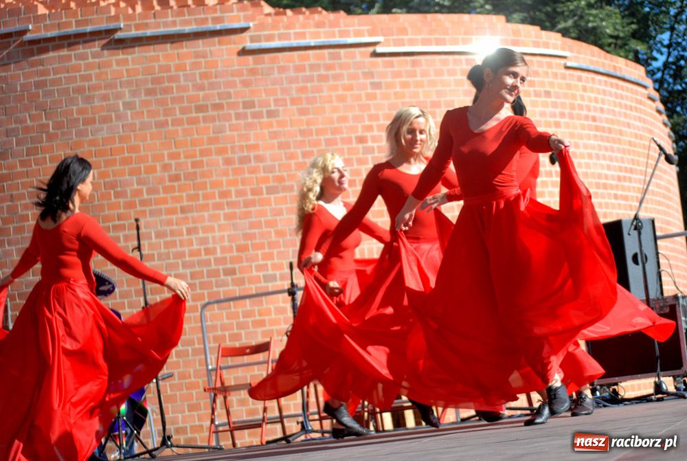Zdjęcie w galerii na portalu naszraciborz.pl: Zamek kolorowy folklorem wiadomości z regionu