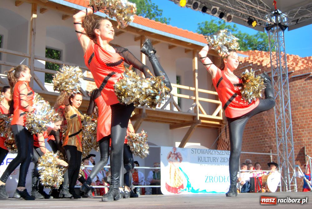 Zdjęcie w galerii na portalu naszraciborz.pl: Zamek kolorowy folklorem wiadomości z regionu