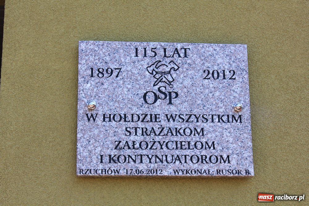 Zdjęcie w galerii na portalu naszraciborz.pl: 115-lecie OSP Rzuchów wiadomości z regionu