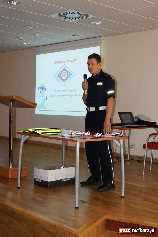 Zdjęcie w galerii na portalu naszraciborz.pl: Bezpieczni rowerzyści powiatu wiadomości z regionu