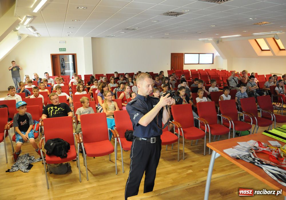Zdjęcie w galerii na portalu naszraciborz.pl: Bezpieczni rowerzyści powiatu wiadomości z regionu