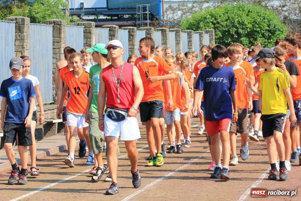 Zdjęcie w galerii na portalu naszraciborz.pl: Memoriał Janusza Kusocińskiego w ZSOMS wiadomości z regionu