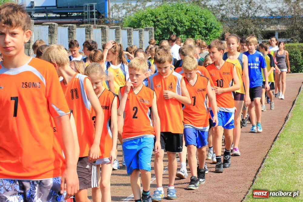 Zdjęcie w galerii na portalu naszraciborz.pl: Memoriał Janusza Kusocińskiego w ZSOMS wiadomości z regionu