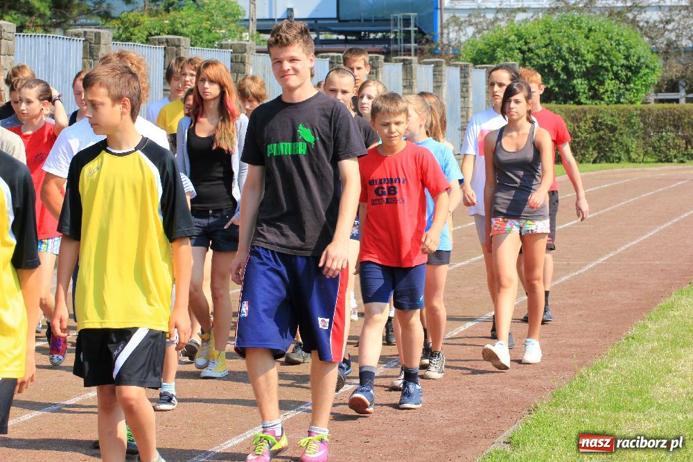 Zdjęcie w galerii na portalu naszraciborz.pl: Memoriał Janusza Kusocińskiego w ZSOMS wiadomości z regionu