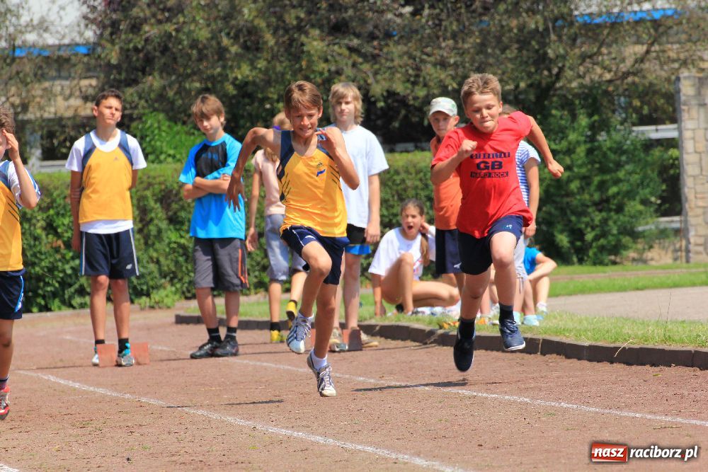 Zdjęcie w galerii na portalu naszraciborz.pl: Memoriał Janusza Kusocińskiego w ZSOMS wiadomości z regionu