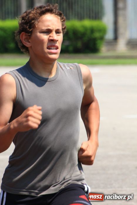 Zdjęcie w galerii na portalu naszraciborz.pl: Memoriał Janusza Kusocińskiego w ZSOMS wiadomości z regionu