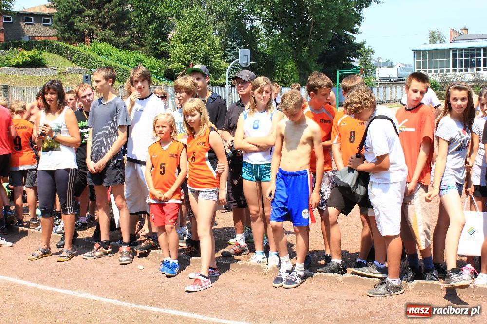 Zdjęcie w galerii na portalu naszraciborz.pl: Memoriał Janusza Kusocińskiego w ZSOMS wiadomości z regionu