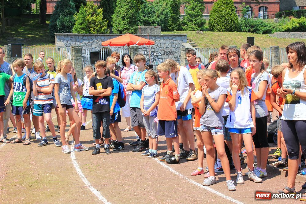 Zdjęcie w galerii na portalu naszraciborz.pl: Memoriał Janusza Kusocińskiego w ZSOMS wiadomości z regionu