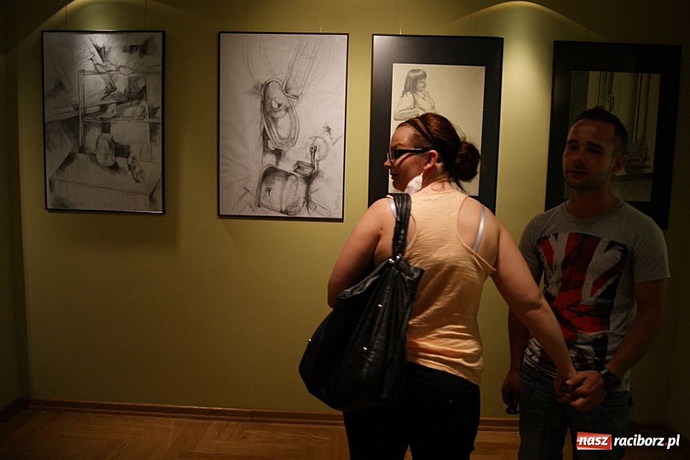 Zdjęcie w galerii na portalu naszraciborz.pl: Młodzi plastycy z RCK mają wystawę wiadomości z regionu