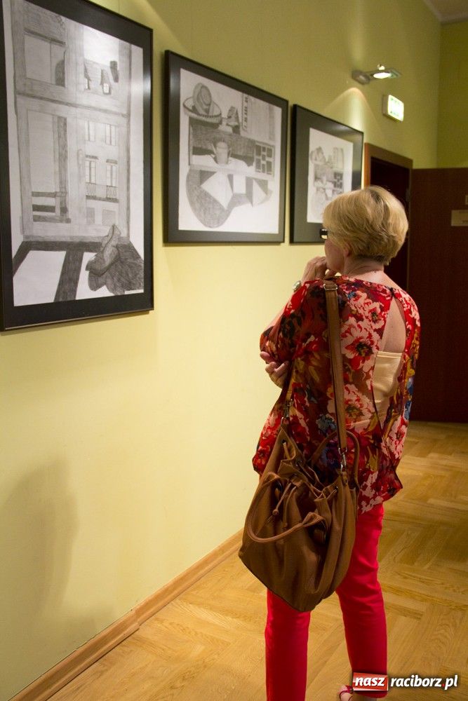 Zdjęcie w galerii na portalu naszraciborz.pl: Młodzi plastycy z RCK mają wystawę wiadomości z regionu