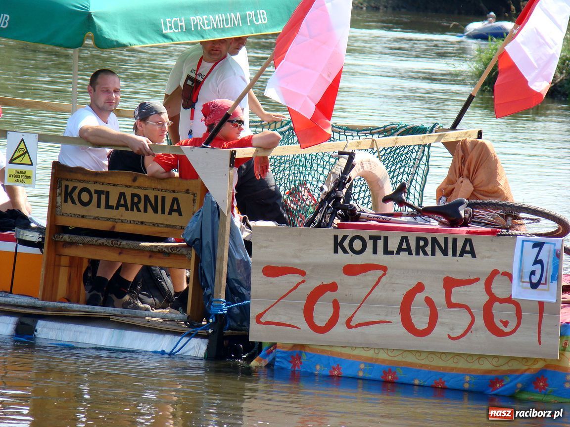 Zdjęcie w galerii na portalu naszraciborz.pl: Przystanek Turze: pływadła zacumowały wiadomości z regionu