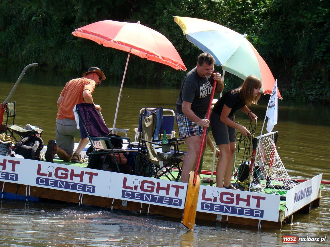 Zdjęcie w galerii na portalu naszraciborz.pl: Przystanek Turze: pływadła zacumowały wiadomości z regionu