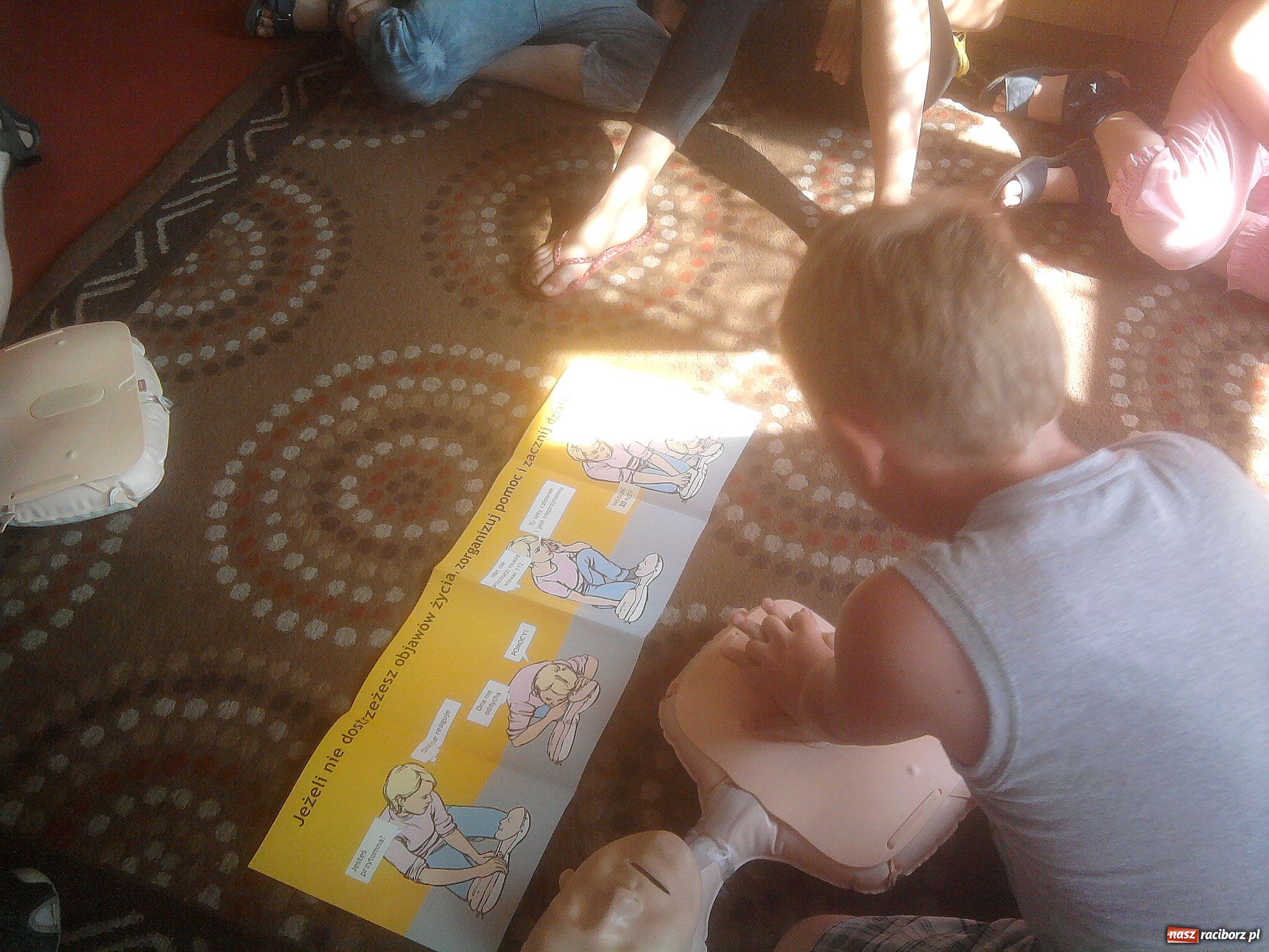 Zdjęcie w galerii na portalu naszraciborz.pl: Najmłodsi także mogą ratować życie wiadomości z regionu