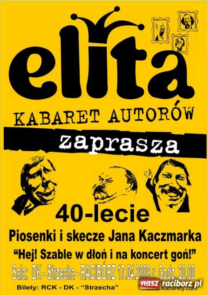 Zdjęcie w galerii na portalu naszraciborz.pl: Kabaret Elita w Raciborzu wiadomości z regionu