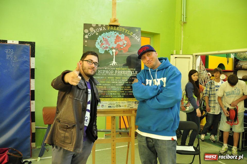 Zdjęcie w galerii na portalu naszraciborz.pl: Podstawy sztuki rapowania wiadomości z regionu