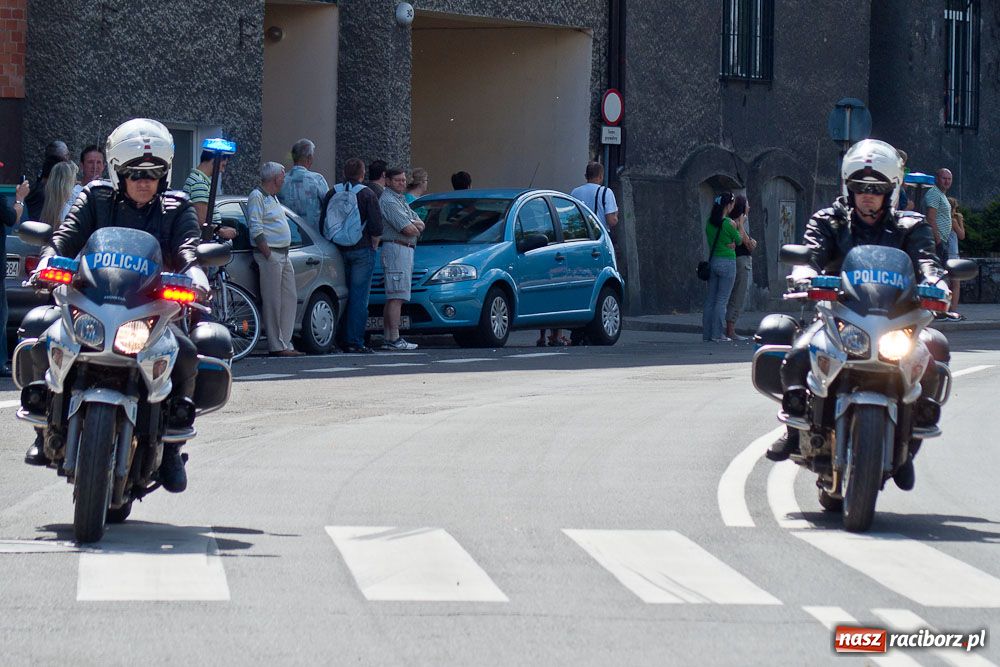 Zdjęcie w galerii na portalu naszraciborz.pl: Tour de Pologne przejechał przez Racibórz wiadomości z regionu