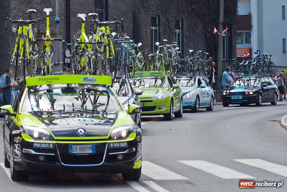 Zdjęcie w galerii na portalu naszraciborz.pl: Tour de Pologne przejechał przez Racibórz wiadomości z regionu
