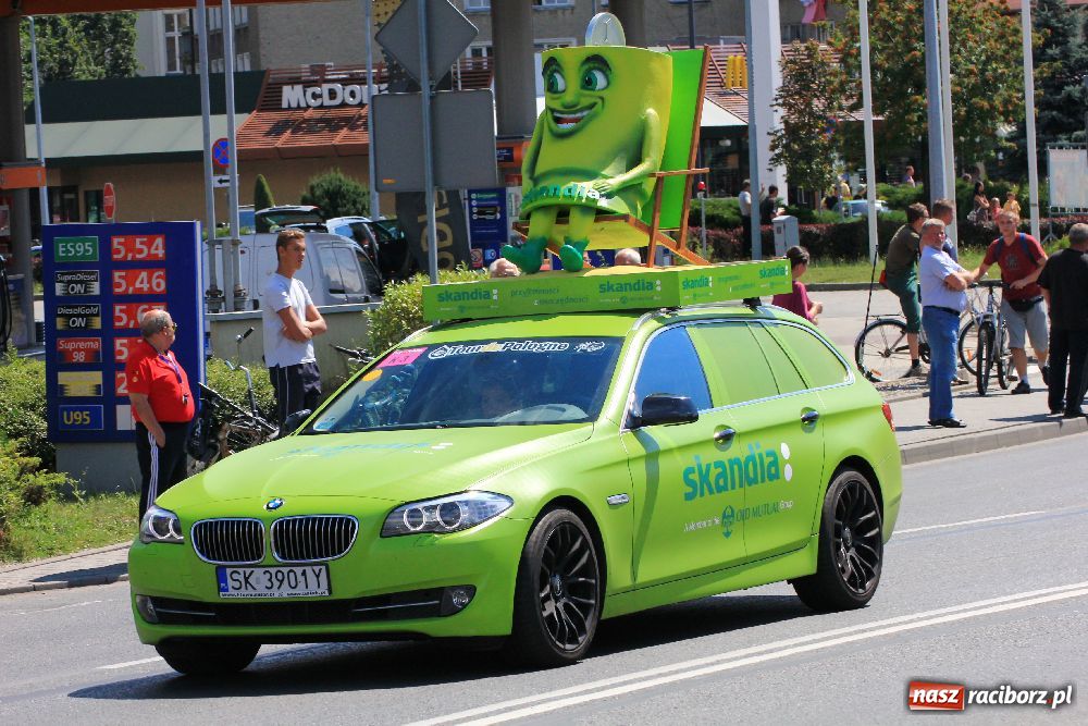 Zdjęcie w galerii na portalu naszraciborz.pl: Tour de Pologne przejechał przez Racibórz wiadomości z regionu