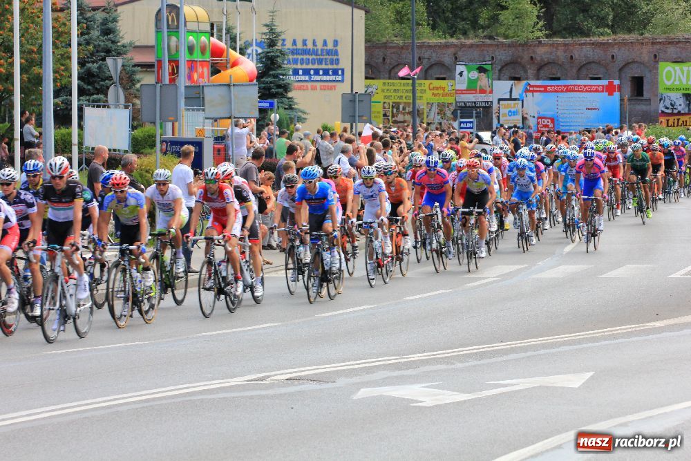 Zdjęcie w galerii na portalu naszraciborz.pl: Tour de Pologne przejechał przez Racibórz wiadomości z regionu