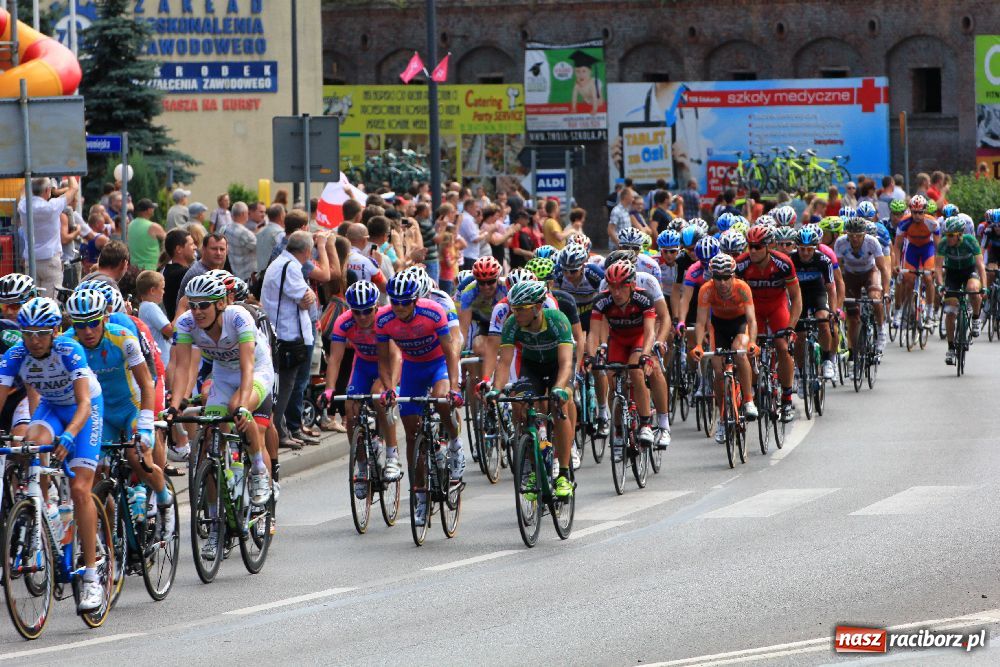 Zdjęcie w galerii na portalu naszraciborz.pl: Tour de Pologne przejechał przez Racibórz wiadomości z regionu