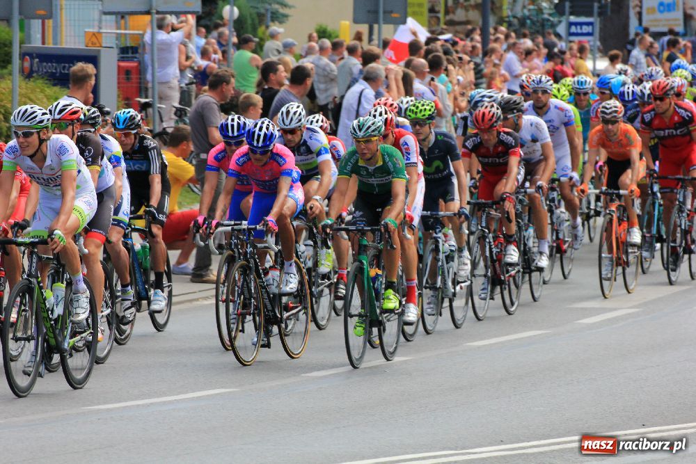 Zdjęcie w galerii na portalu naszraciborz.pl: Tour de Pologne przejechał przez Racibórz wiadomości z regionu