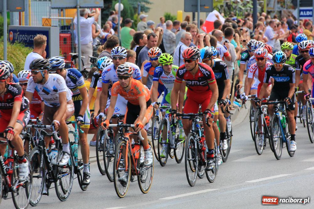 Zdjęcie w galerii na portalu naszraciborz.pl: Tour de Pologne przejechał przez Racibórz wiadomości z regionu