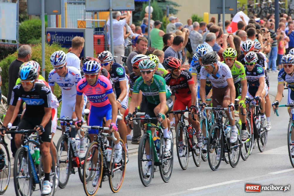 Zdjęcie w galerii na portalu naszraciborz.pl: Tour de Pologne przejechał przez Racibórz wiadomości z regionu