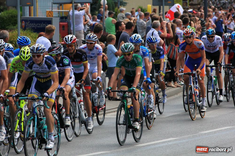 Zdjęcie w galerii na portalu naszraciborz.pl: Tour de Pologne przejechał przez Racibórz wiadomości z regionu
