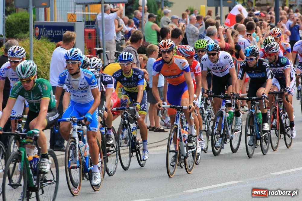 Zdjęcie w galerii na portalu naszraciborz.pl: Tour de Pologne przejechał przez Racibórz wiadomości z regionu