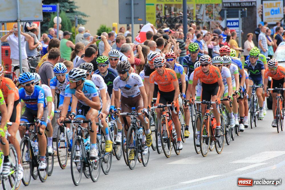Zdjęcie w galerii na portalu naszraciborz.pl: Tour de Pologne przejechał przez Racibórz wiadomości z regionu