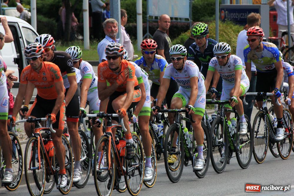 Zdjęcie w galerii na portalu naszraciborz.pl: Tour de Pologne przejechał przez Racibórz wiadomości z regionu
