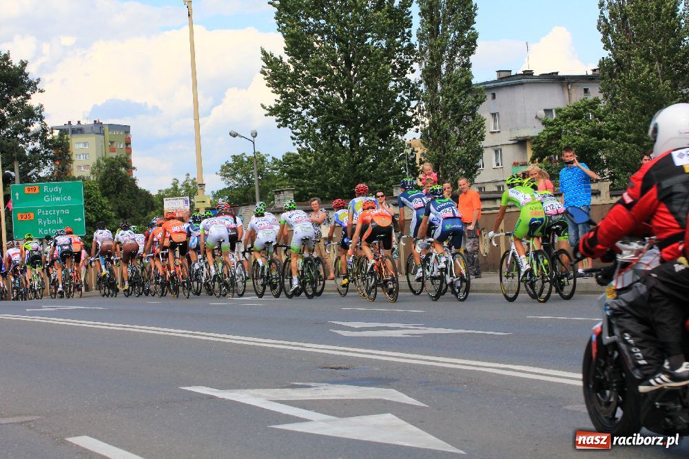 Zdjęcie w galerii na portalu naszraciborz.pl: Tour de Pologne przejechał przez Racibórz wiadomości z regionu