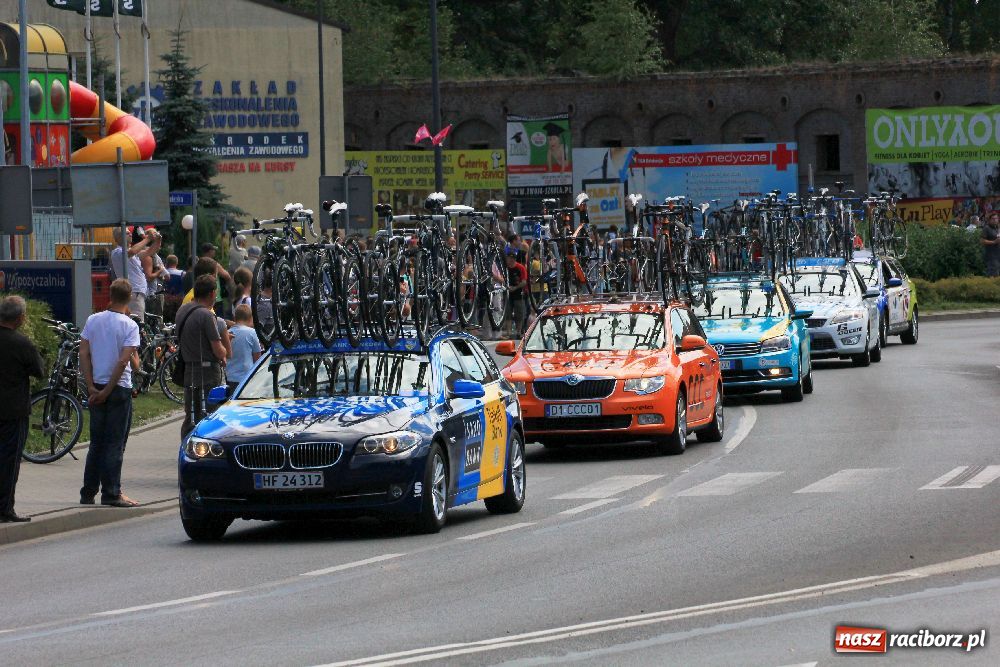 Zdjęcie w galerii na portalu naszraciborz.pl: Tour de Pologne przejechał przez Racibórz wiadomości z regionu