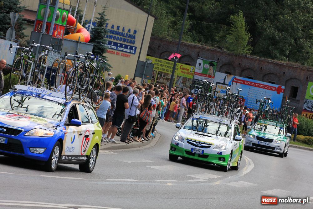 Zdjęcie w galerii na portalu naszraciborz.pl: Tour de Pologne przejechał przez Racibórz wiadomości z regionu