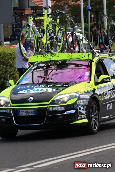 Zdjęcie w galerii na portalu naszraciborz.pl: Tour de Pologne przejechał przez Racibórz wiadomości z regionu