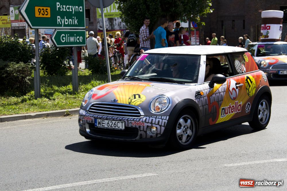 Zdjęcie w galerii na portalu naszraciborz.pl: Tour de Pologne przejechał przez Racibórz wiadomości z regionu