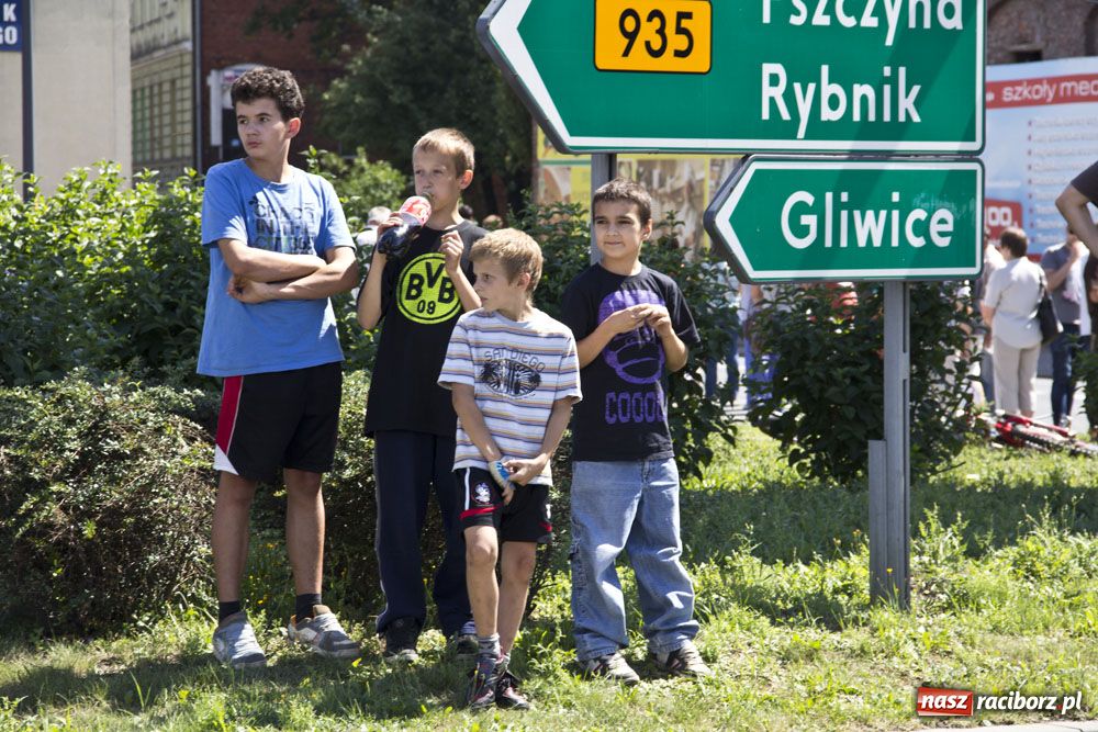Zdjęcie w galerii na portalu naszraciborz.pl: Tour de Pologne przejechał przez Racibórz wiadomości z regionu