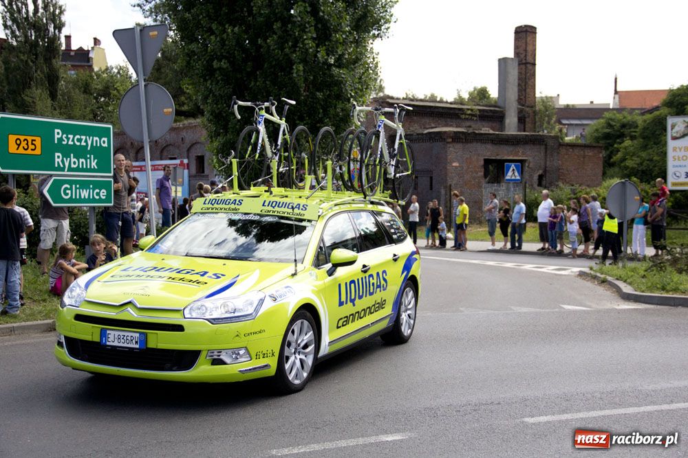 Zdjęcie w galerii na portalu naszraciborz.pl: Tour de Pologne przejechał przez Racibórz wiadomości z regionu