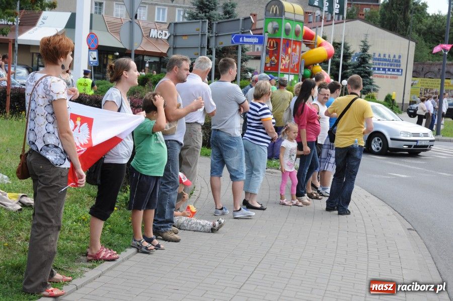 Zdjęcie w galerii na portalu naszraciborz.pl: Tour de Pologne przejechał przez Racibórz wiadomości z regionu