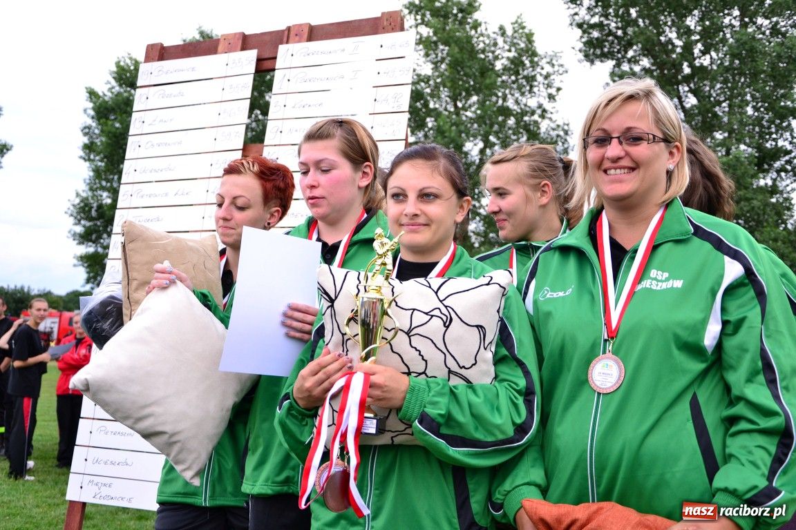 Zdjęcie w galerii na portalu naszraciborz.pl: OSP Bieńkowice z Pucharem Starosty wiadomości z regionu